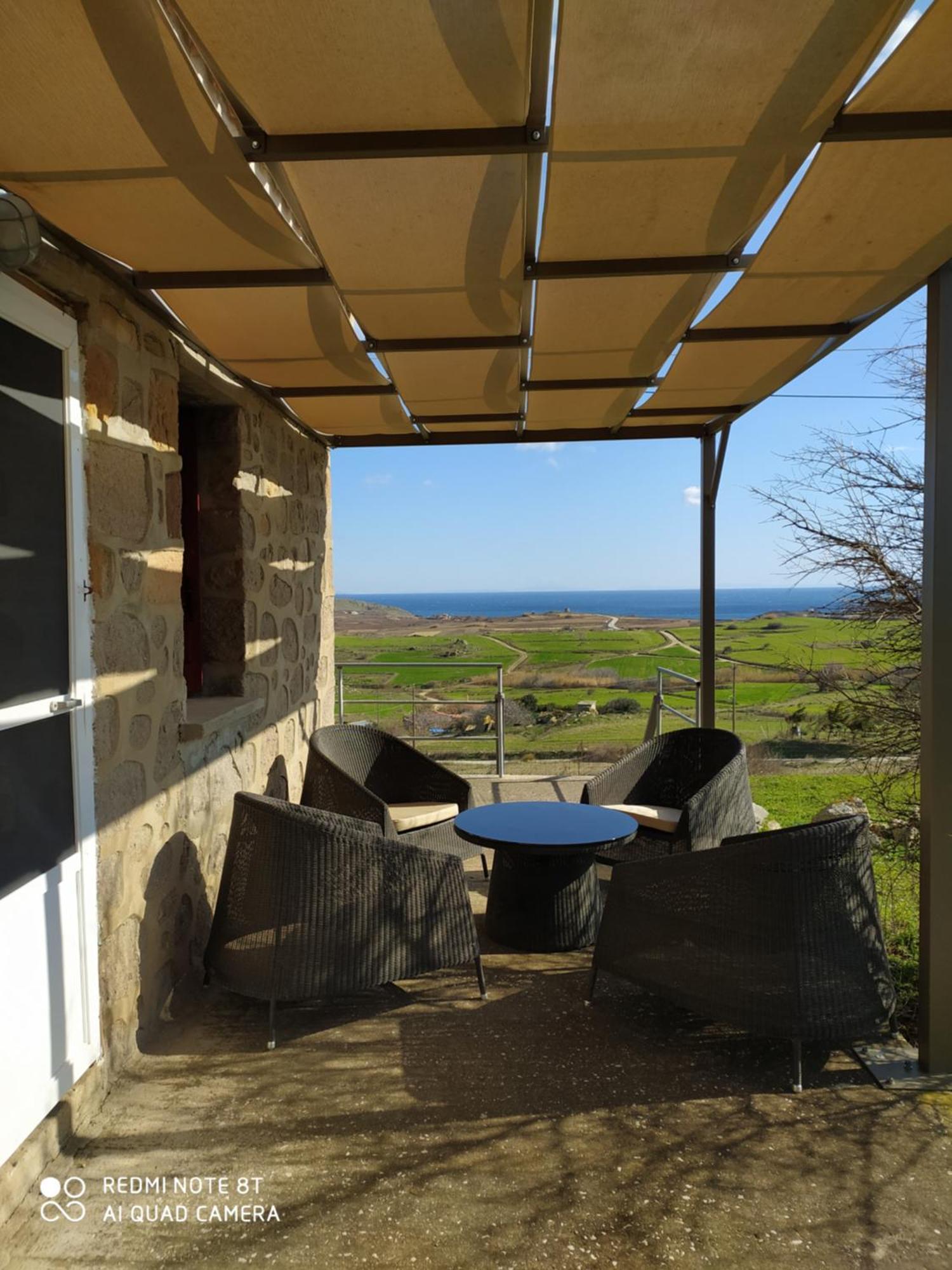 Apartmán Cozy House With Amazing Sea View Kaminia  Exteriér fotografie